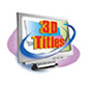 PowerPoint 3D titles - Customizable 3D title animations for PowerPoint presentations